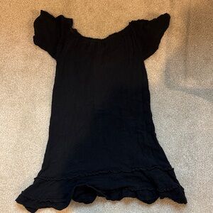Free People Black Mini Dress